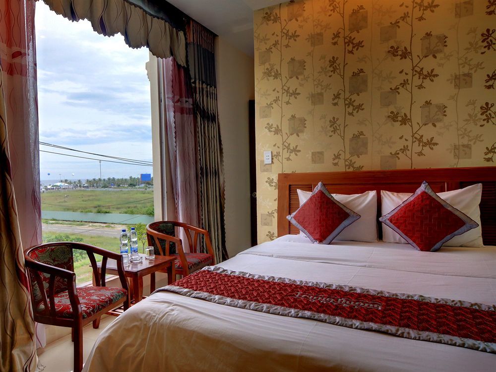 Trung Duong Da Nang Beach Hotel Bagian luar foto