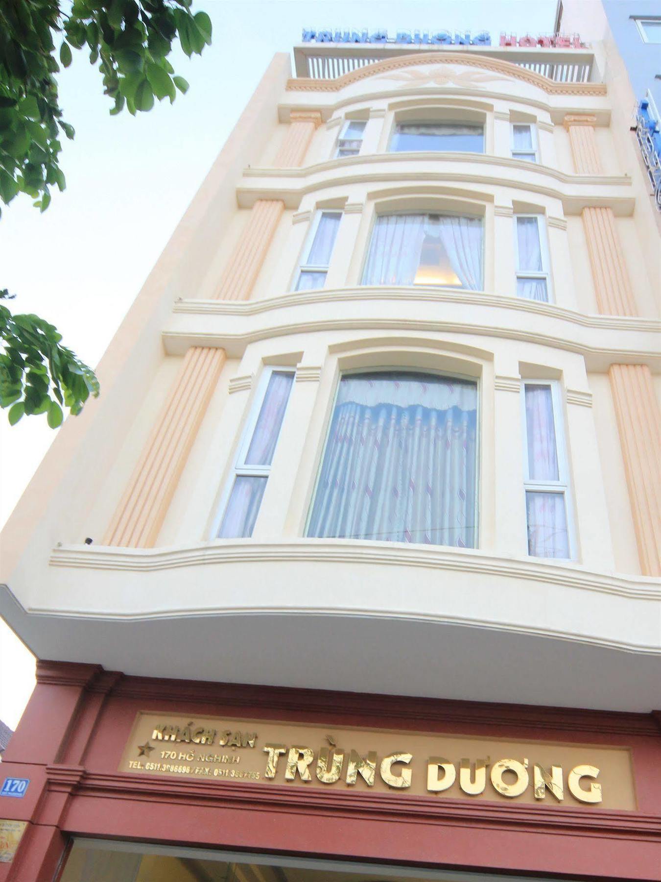 Trung Duong Da Nang Beach Hotel Bagian luar foto